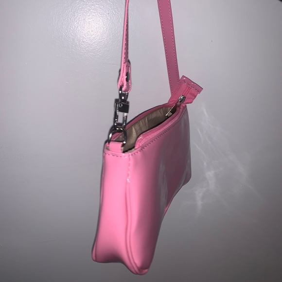 Patent leather baguette bag - Picture 1 of 2